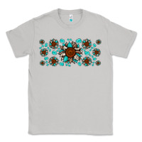 Moon Dust cowhide leopard sunflower gemstone Classic Tee - JahusDesignShop