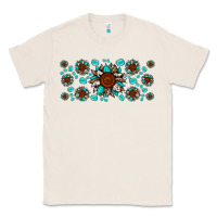 Natural cowhide leopard sunflower gemstone Classic Tee - JahusDesignShop