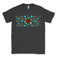 Smoke cowhide leopard sunflower gemstone Classic Tee - JahusDesignShop