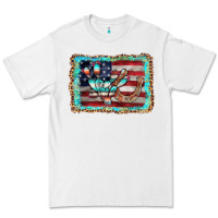 White flag cactus horseshoe Premium Tee - AdoDesignShop