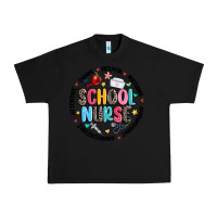 Black school nurse Urban Heavy Tee - MaliasSmallBusiness
