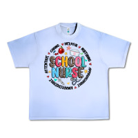Grape Ice school nurse Urban Heavy Tee - MaliasSmallBusiness