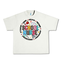 Pistachio school nurse Urban Heavy Tee - MaliasSmallBusiness