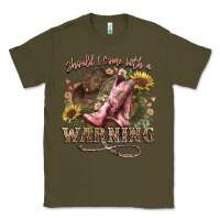 Army Green shouldve come with a warning boots  cowboy Classic Tee - NancyCooperArtShop