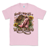 Bubblegum Pink shouldve come with a warning boots  cowboy Classic Tee - NancyCooperArtShop