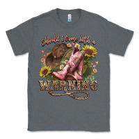Charcoal Heather shouldve come with a warning boots  cowboy Classic Tee - NancyCooperArtShop