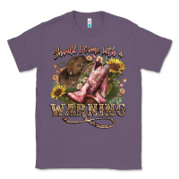 Lavender shouldve come with a warning boots  cowboy Classic Tee - NancyCooperArtShop