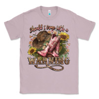 Lilac shouldve come with a warning boots  cowboy Classic Tee - NancyCooperArtShop