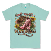 Seafoam shouldve come with a warning boots  cowboy Classic Tee - NancyCooperArtShop