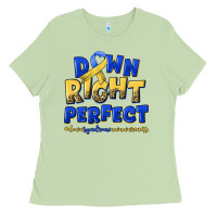 Matcha down right perfect down syndrome Ladies Tee - Artiststas