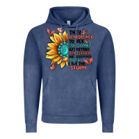 Vintage Denim they whispered to her you can't withstand the stor Vintage Hoodie - MaliasSmallBusiness