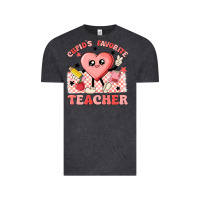 Vintage Black cupid's favorite teacher Vintage Tee - MaliasSmallBusiness