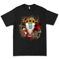 Black bullskull christmas Premium Tee - JahusDesignShop