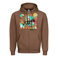 Chestnut summer vibes Zipper Hoodie - NancyCooperArtShop