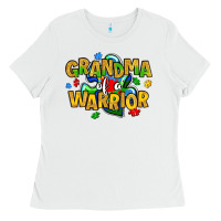 White grandma of a warrior Ladies Tee - Artiststas