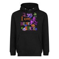 Black yes i can drive a stick Heavyweight Hoodie - CowGirlArtShop