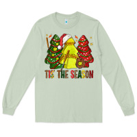 Matcha tis' the season softball christmas cakes bbs Long Sleeve Tee - BundleAndBundleShop