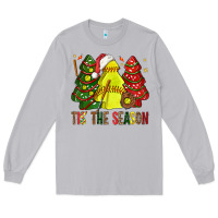 Moon Dust tis' the season softball christmas cakes bbs Long Sleeve Tee - BundleAndBundleShop