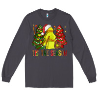 Smoke tis' the season softball christmas cakes bbs Long Sleeve Tee - BundleAndBundleShop