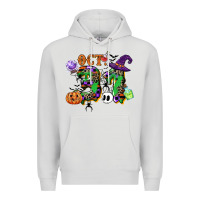 Dove Grey october 31 Premium Hoodie - CowGirlArtShop