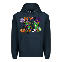 Navy october 31 Premium Hoodie - CowGirlArtShop