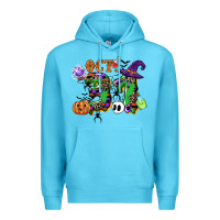 Ocean Blue october 31 Premium Hoodie - CowGirlArtShop