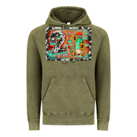 Vintage Olive western back to school 2nd grade 2 Vintage Hoodie - Jasminsmagicworld