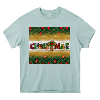 Christmas With Cross Heavy Core Tee | Teevron