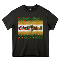 Asphalt Christmas with cross Heavy Core Tee - BundleAndBundleShop