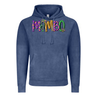 Vintage Denim mardi gras mambo Vintage Hoodie - MaliasSmallBusiness