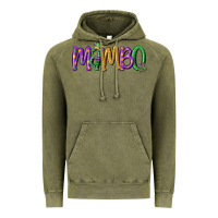 Vintage Olive mardi gras mambo Vintage Hoodie - MaliasSmallBusiness