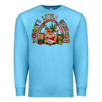 Ocean Blue mommys little reindeer christmas Premium Sweatshirt - CowGirlArtShop