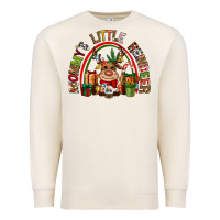 Sandshell mommys little reindeer christmas Premium Sweatshirt - CowGirlArtShop