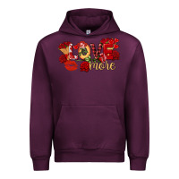 Mauve Wine love more valentine's day Urban Hoodie - FaDigitalArtStudio