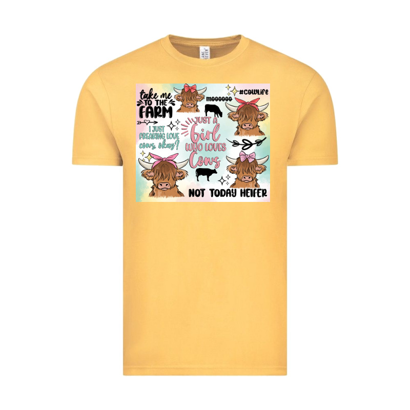 Cow Farm Life Vintage Tee by MaliasSmallBusiness | Teevron