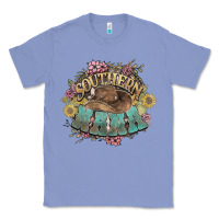 Colony Blue southern nana western flowers Classic Tee - NancyCooperArtShop
