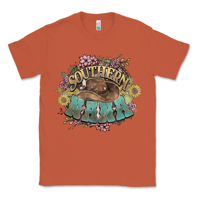 Southern Nana Western Flowers Classic Tee by NancyCooperArtShop | Teevron