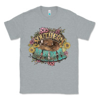 Heather Grey southern nana western flowers Classic Tee - NancyCooperArtShop