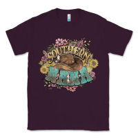 Plum southern nana western flowers Classic Tee - NancyCooperArtShop