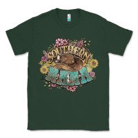 Sports Green southern nana western flowers Classic Tee - NancyCooperArtShop