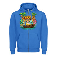 True Royal River squad Zipper Hoodie - NancyCooperArtShop
