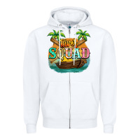 White River squad Zipper Hoodie - NancyCooperArtShop