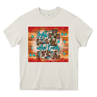 Cream just a girl who loves jesus Heavy Core Tee - JahusDesignShop