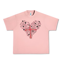 Salmon retro christian valentine Urban Heavy Tee - MaliasSmallBusiness