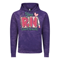 Cloud Purple you rn good hands registered nurse Vintage Hoodie - MaliasSmallBusiness