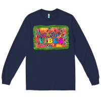 Navy summer vibes watermelon Long Sleeve Tee - JahusDesignShop