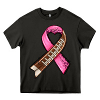 Asphalt breast cancer sport ribbons Heavy Core Tee - AdoDesignShop