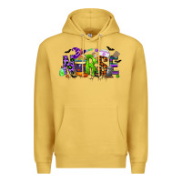 Antique Gold nurse coffee cup halloween Premium Hoodie - CowGirlArtShop