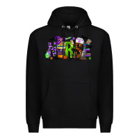 Black nurse coffee cup halloween Premium Hoodie - CowGirlArtShop