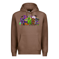Chestnut nurse coffee cup halloween Premium Hoodie - CowGirlArtShop